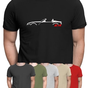 For BMW Z4 T-shirt car Classic 90's roadster fans shirt E85
