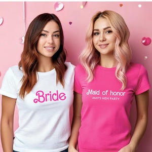 Bachelorette Party Shirts, Bride Gift Team Bride Shirt, Hen Party Wedding Party Tshirt, Personalised Hen Party T Shirts, Bridal Party Shirts