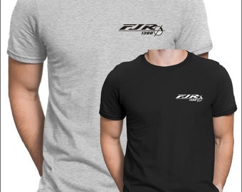 Pour Yamaha FJR 1300 T-shirt Motorcycle Mens Biker Shirt