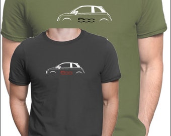 T-Shirt für Fiat 500-Fans – das perfekte Geschenk für Autofans