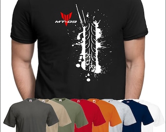 Yamaha Tracer MT-09 T-Shirt Motorradgeschenk Herrenhemd
