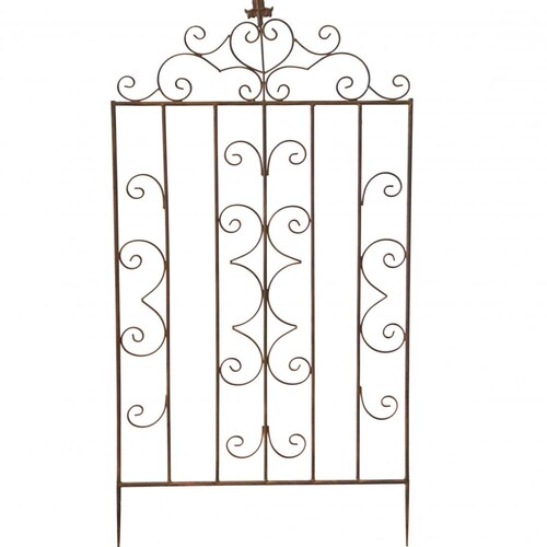 Metal Trellis Trellis Fence Panel Fence Trellis Metal 125 Cm Etsy