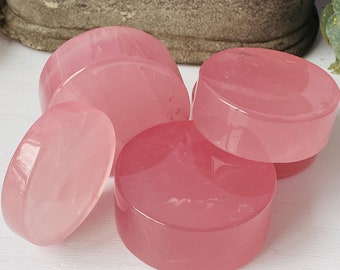 Rose Quartz Slice , Rose Quartz Round Large Disk , Rose Quartz Smooth Stone , Crystal Coaster