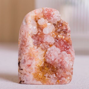Druzy roze amethist geode gesneden basis, genezende hartchakra, Braziliaanse amethist, verjaardagscadeau, minerale exemplaren, verjaardagscadeaus