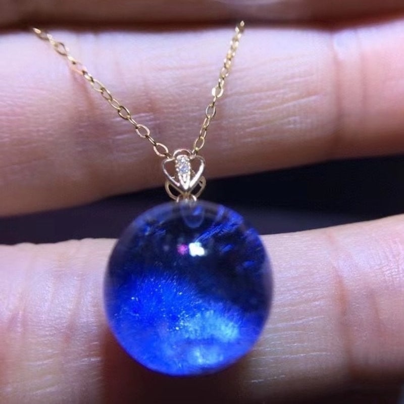 Dumortierite Swim Charm