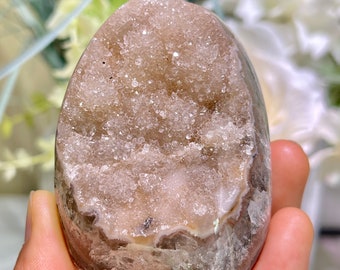 Rainbow Druzy Amethyst Geode Cut Base , Healing Crystal , Brazil Amethyst Birthday Gift , Mineral Specimens , Anniversary