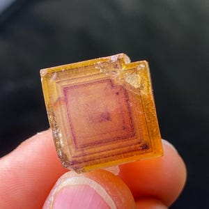 Unique Golden Phantom Fluorite Cubes, Window Fluorite, Minerals Specimen, Calm And Communication, Home Decor, Mineral Specimen