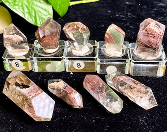 Natrual Rainbow Garden Quartz Freefrom, Crystal Freeform, Phantom Quartz, Monet&#39;s Garden Collection, Crystals Collection, Birthday Gift