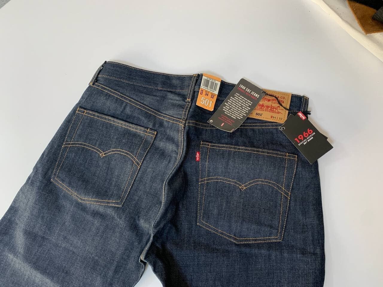 Levis 501 Special Edition 1966 34 X 32 Vintage Clothing - Etsy