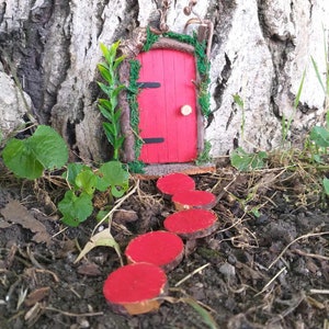 Fairy Door Fairy Garden Furniture Magical Decoration for Tree Fairy Gift  Fairy Garden Decor Fairy Door Miniature Magical Fairy Diorama Door