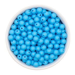 Azure Solid Beads 8mm