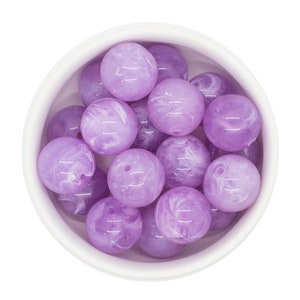 Wisteria Marble Beads 20mm