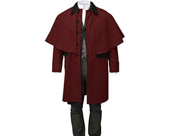 mens cape jacket