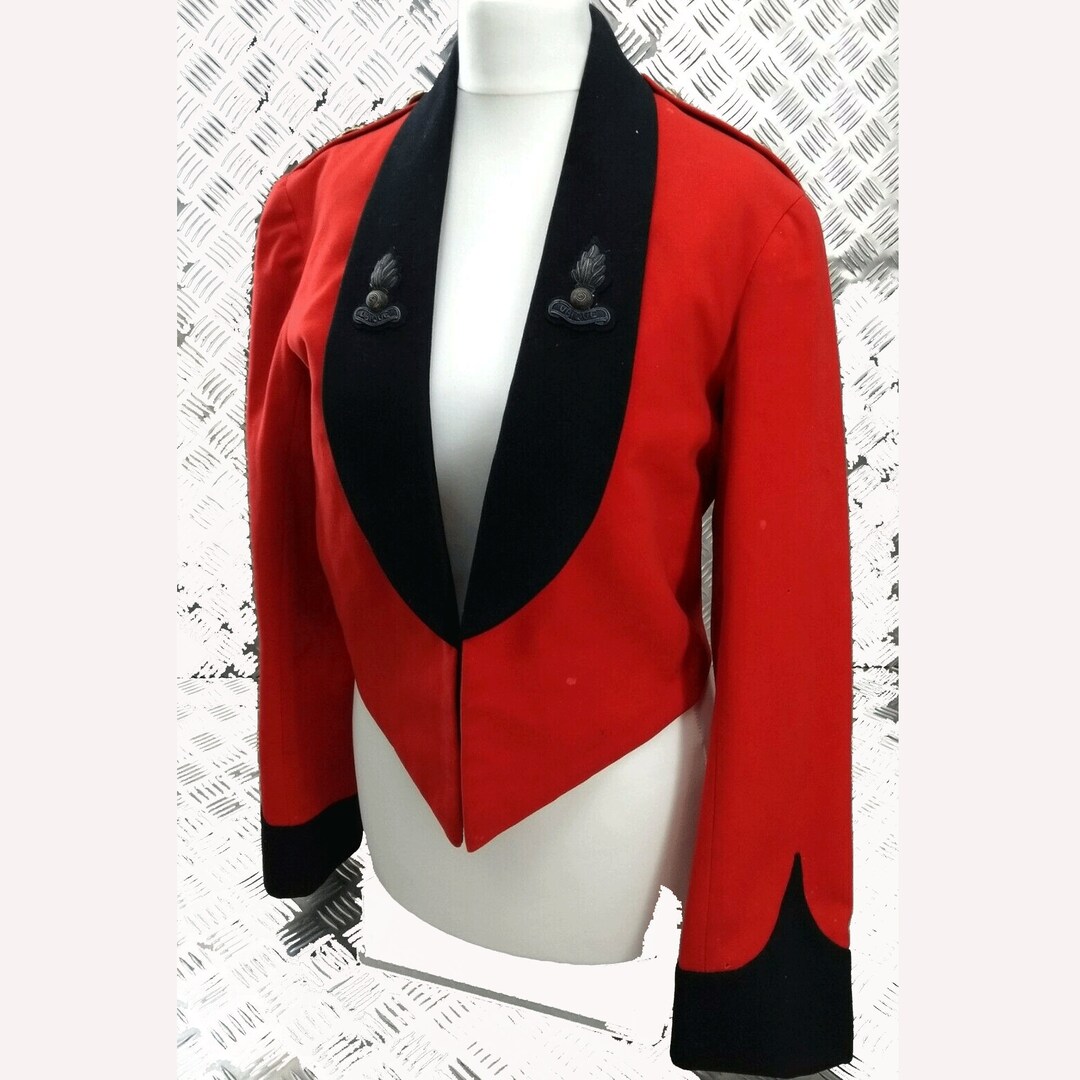 Mens Genuine Vintage British Army Dress Jacket Mens Hussar Etsy