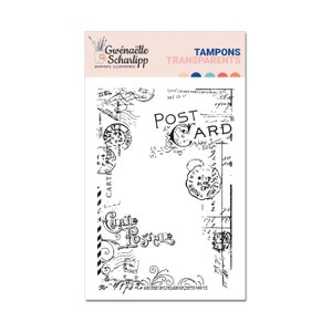 Tampons transparents / Carte Postale