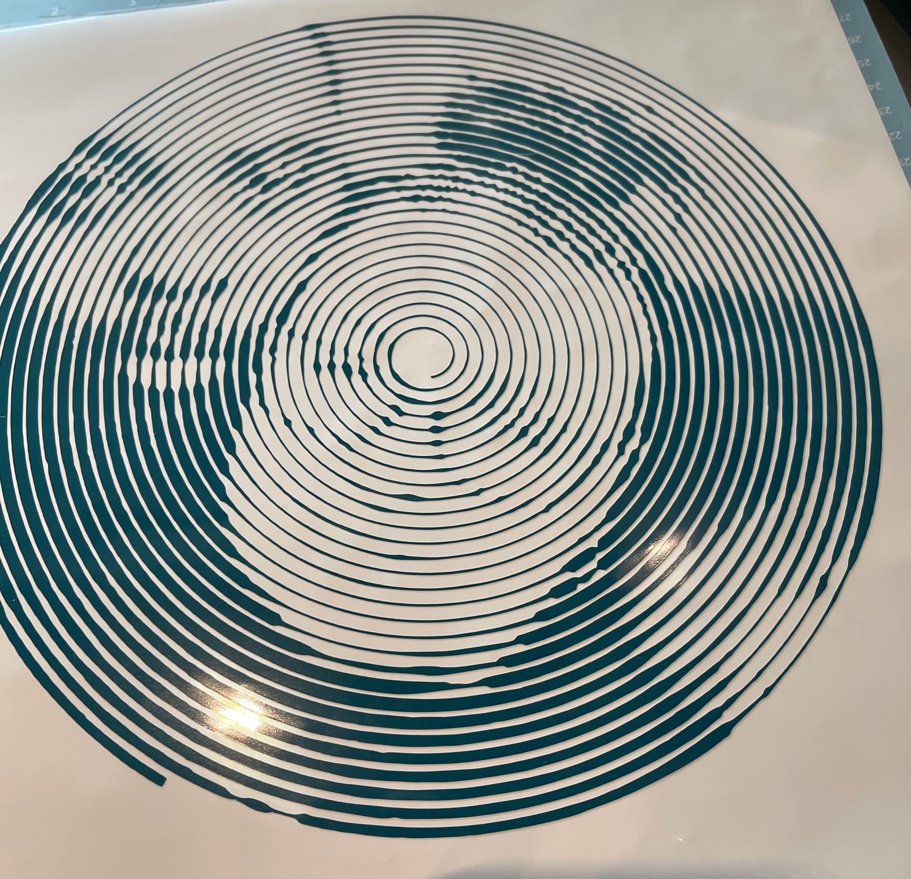 Spiral Betty Made Out of Vinyl Etsy