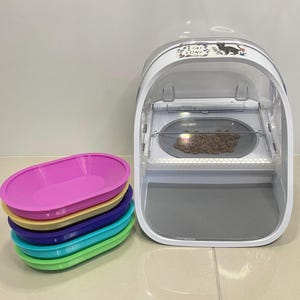 Whisker-Fatigue SureFeed® Pet Bowl – Help Your Cat Dine in Comfort & Style!