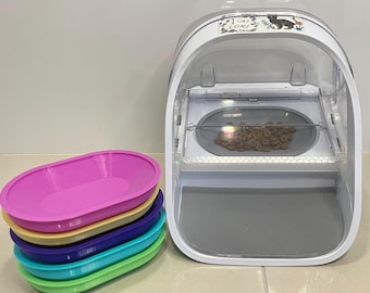 Whisker-Fatigue SureFeed® Pet Bowl – Help Your Cat Dine in Comfort & Style!