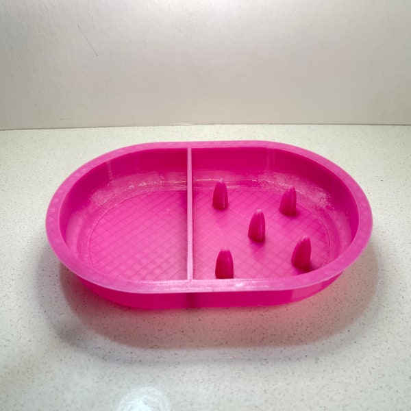 Tazón dividido de alimentación lenta SureFeed®, tazón de repuesto SureFeed® para alimentos húmedos y secos.