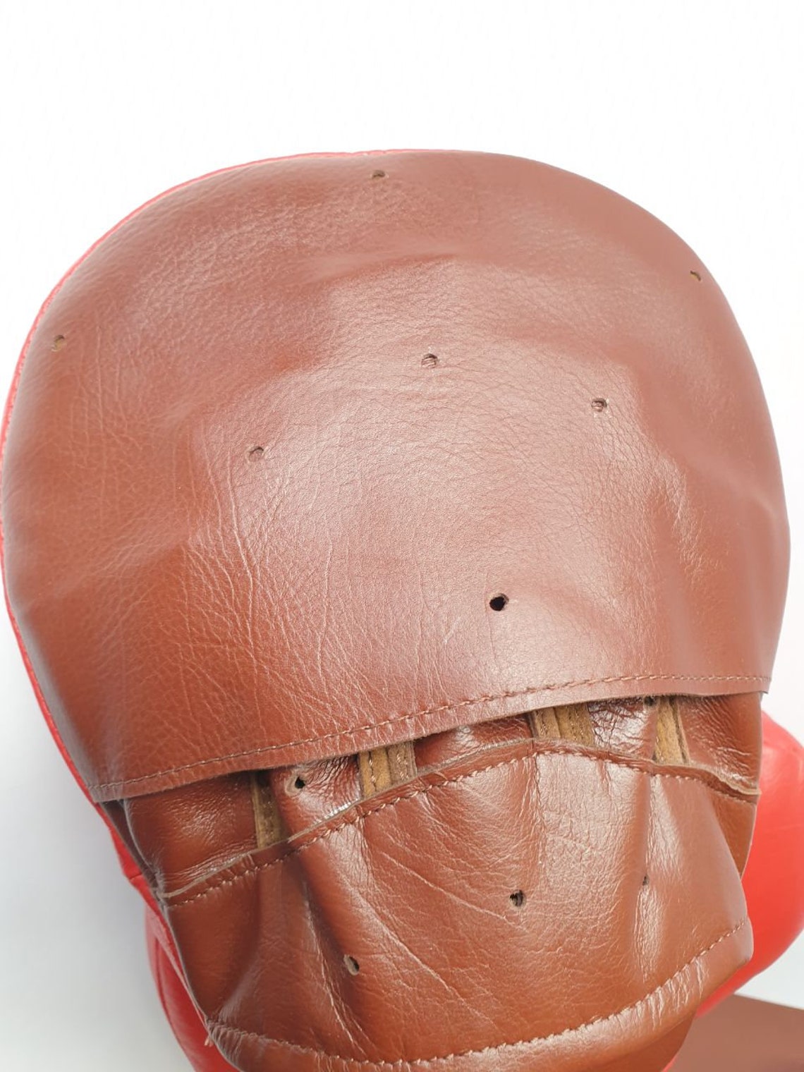 Boxing Punch Mitts Air Mitts Handmade Genuine Leather Etsy