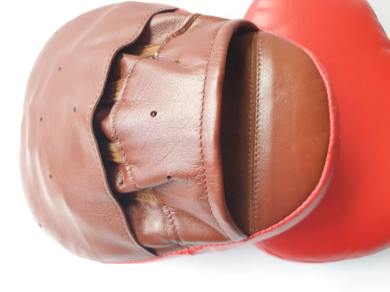 Boxing Punch Mitts Air Mitts Handmade Genuine Leather Etsy