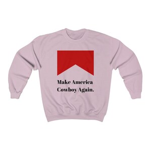 Make America Cowboy Again, Cowboy Killer, Country Sweatshirt, Western Sweatshirt, Aesthetic Crewneck, Howdy Sweatshirt, Western Clothes imagen 4