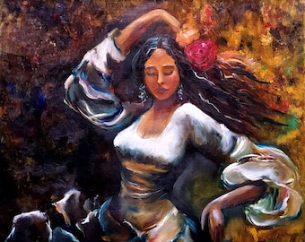 スペインのダンサー - ジョン・シンガー・サージェントの手描き油絵