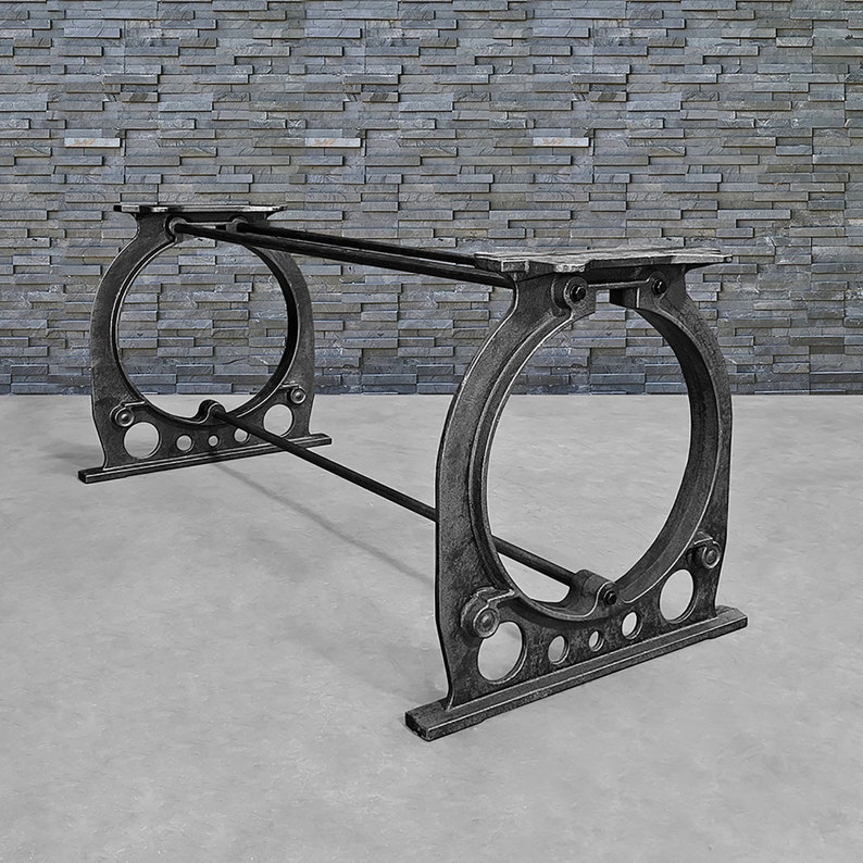 Industrial Cast Iron Table Base Collection Multiple Lengths Etsy