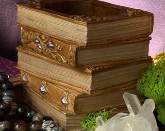 Soporte para libros de estilo Dark Academia – Organizador, para amantes de los libros