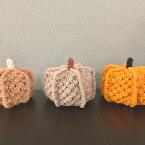 Macrame Pumpkins | Fall Decor Pumpkins | Halloween Decorations | Thanksgiving Decor | Boho Style Home Decor