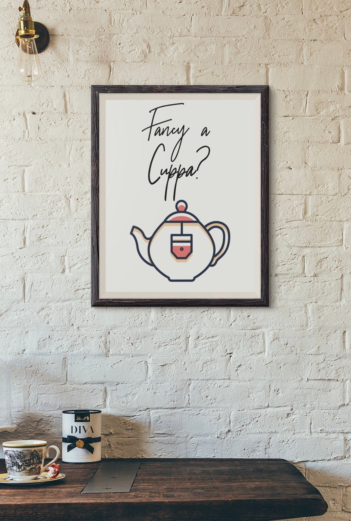 Wall Art Home Decor Print Word Art Black & White | Etsy