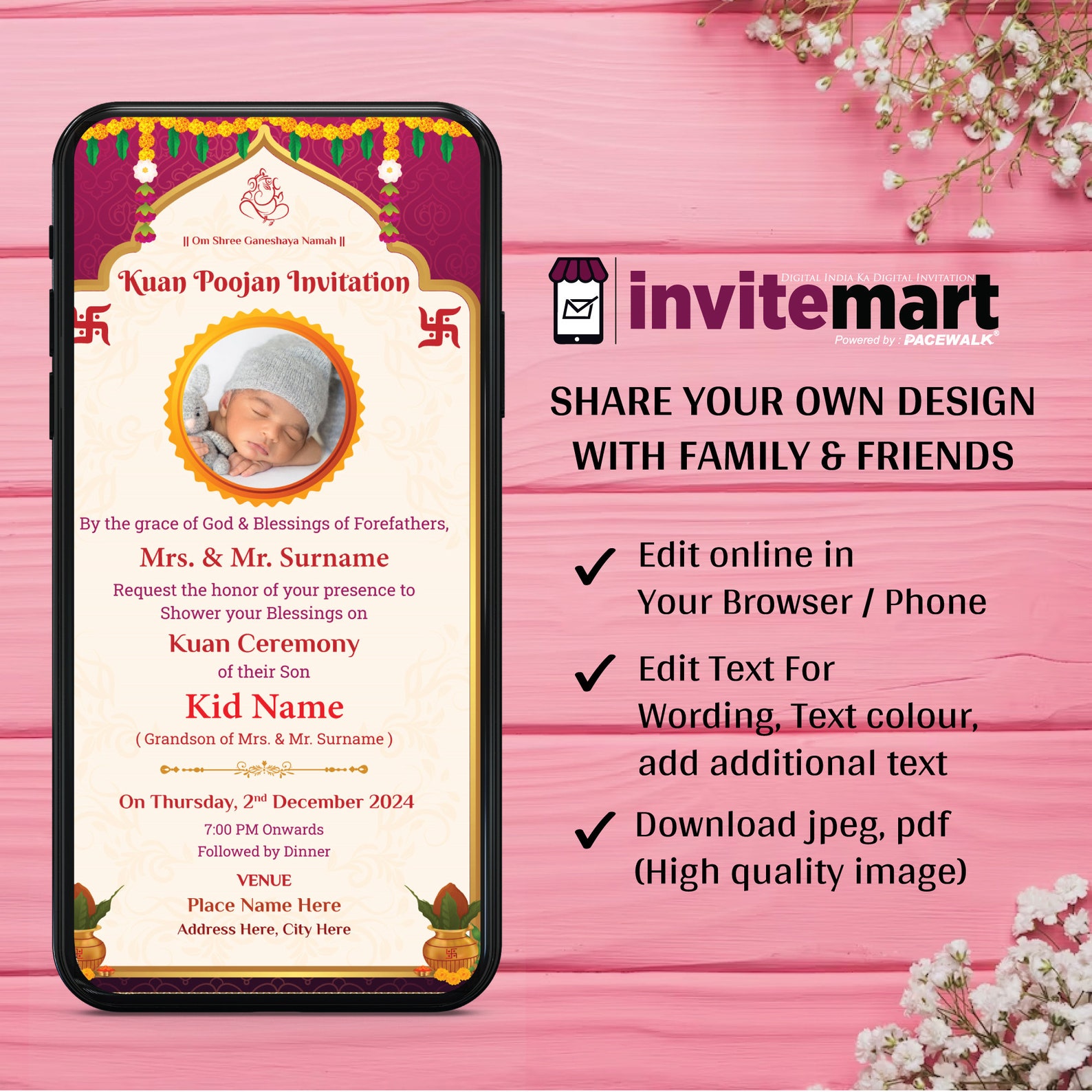 Kua Pujan Invitation Card Kuan Pujan Card Kuan Pujan Invitations Kua Pujan Invitation Card Kuan Pujan Card Kuan Pujan Invitations
