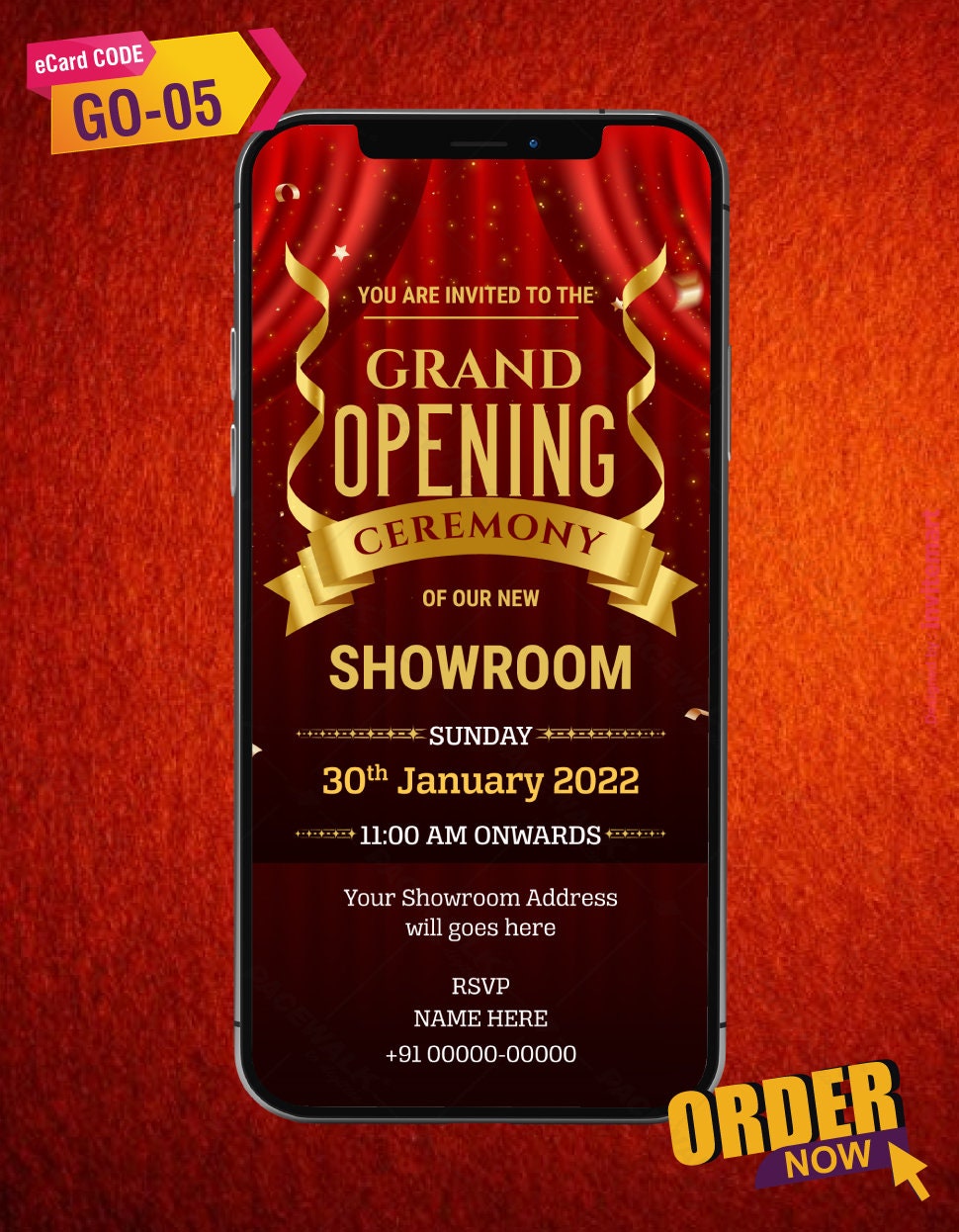 Invitation douverture de boutique ECard dinvitation Etsy