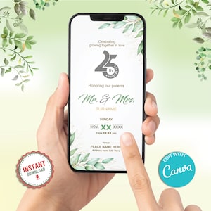 25th Anniversary Invitation (IM-2285)