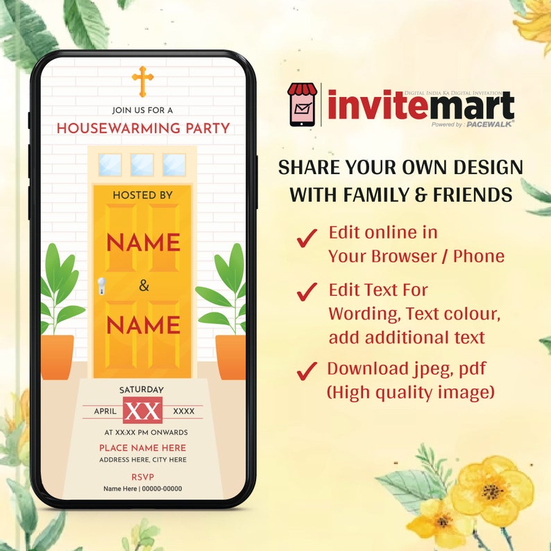Housewarming Invitation Templates | Christian Housewarming Party ...