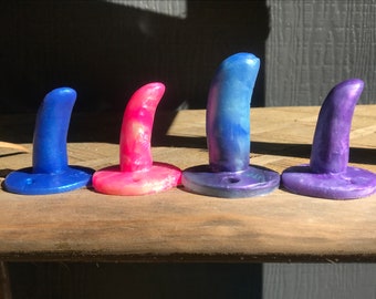 Adult Custom Color Solid Silicone”SMALL” Adult”Suck My Thumb” Pacifier