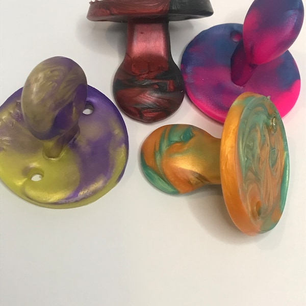 Adult Custom “FIRM” Adult Solid Silicone Pacifier