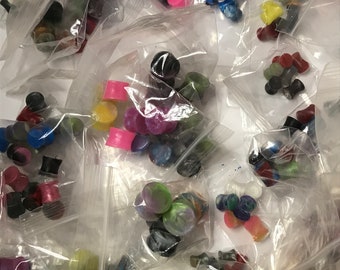 Mystery pack Solid Silicone Plugs