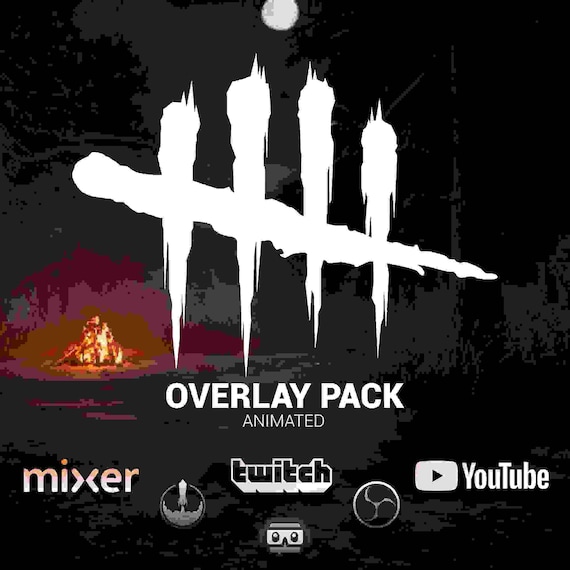 Dead By Daylight Animated Streaming Overlay Pack I Start Be right back ending pause gaming intermission