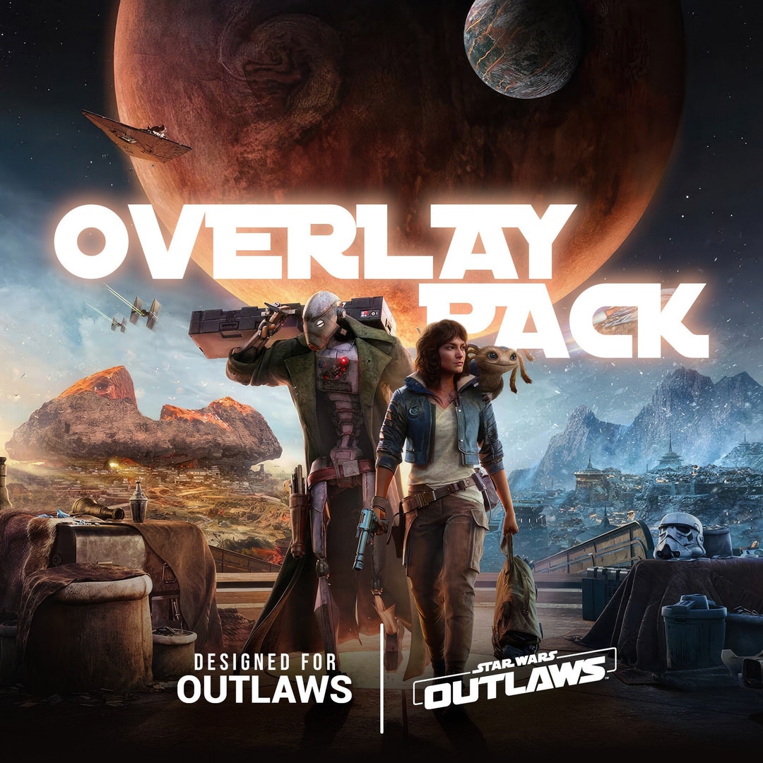 Star War Outlaws Overlay Pack I Decoration Animated Twitch Streaming I ...