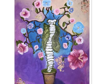 Rooted in Bloom Print