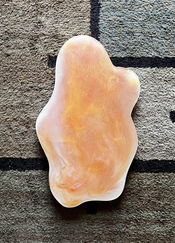 Orange Sunset Charcuterie  Board