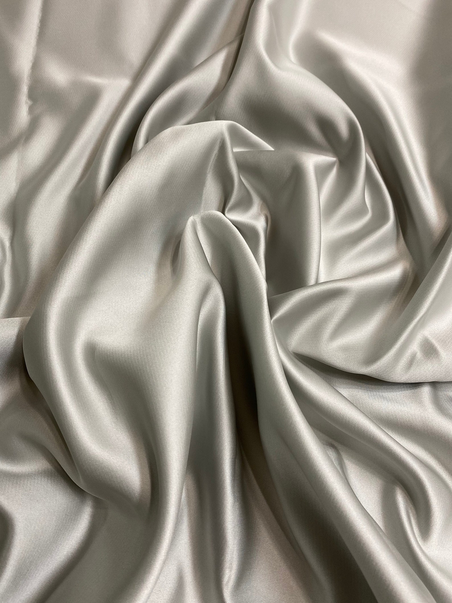 Purple Italian Double Face Poly Satin main image 1