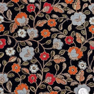 Black Gold JEAD-039/2 Viscose Embroidery main image 1