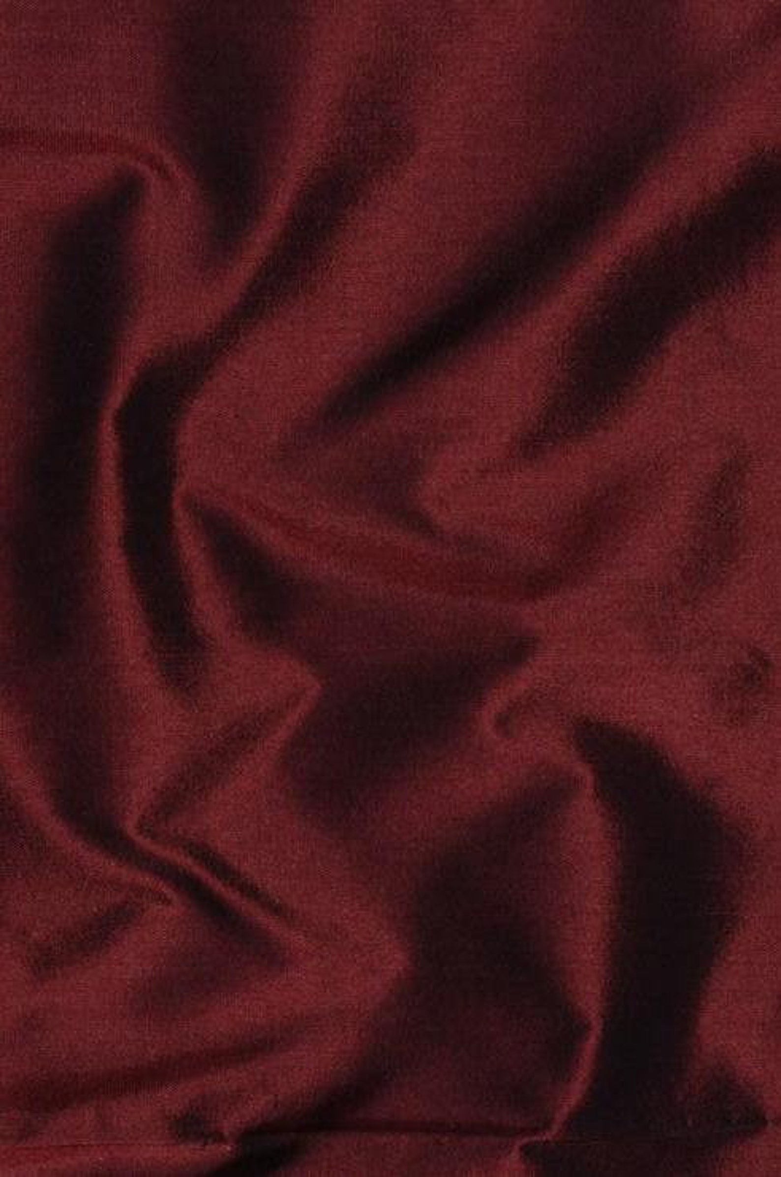 Madder Brown Taffeta Silk Fabric main image 0