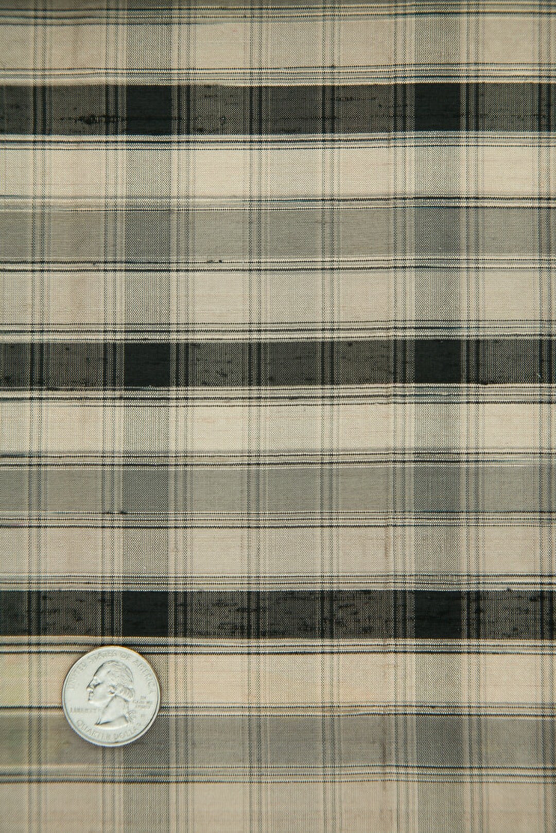 Multicolor Striped Silk Shantung 28 Fabric main image 1