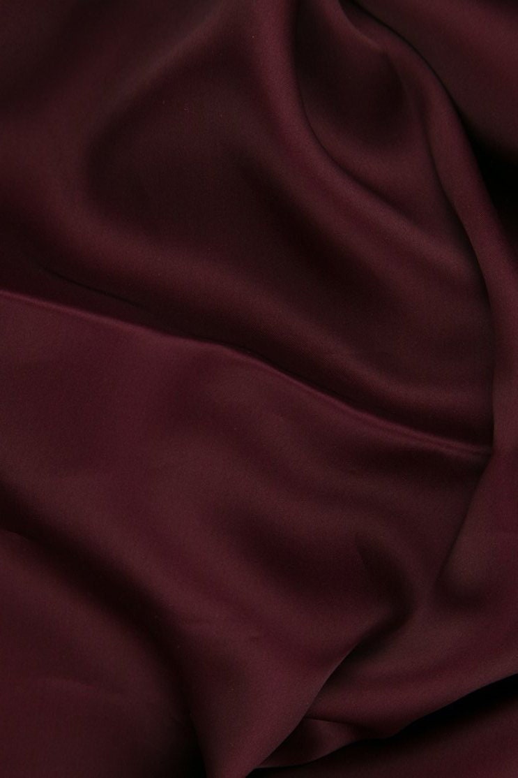 Rumba Red Silk Satin Face Organza Fabric - Etsy