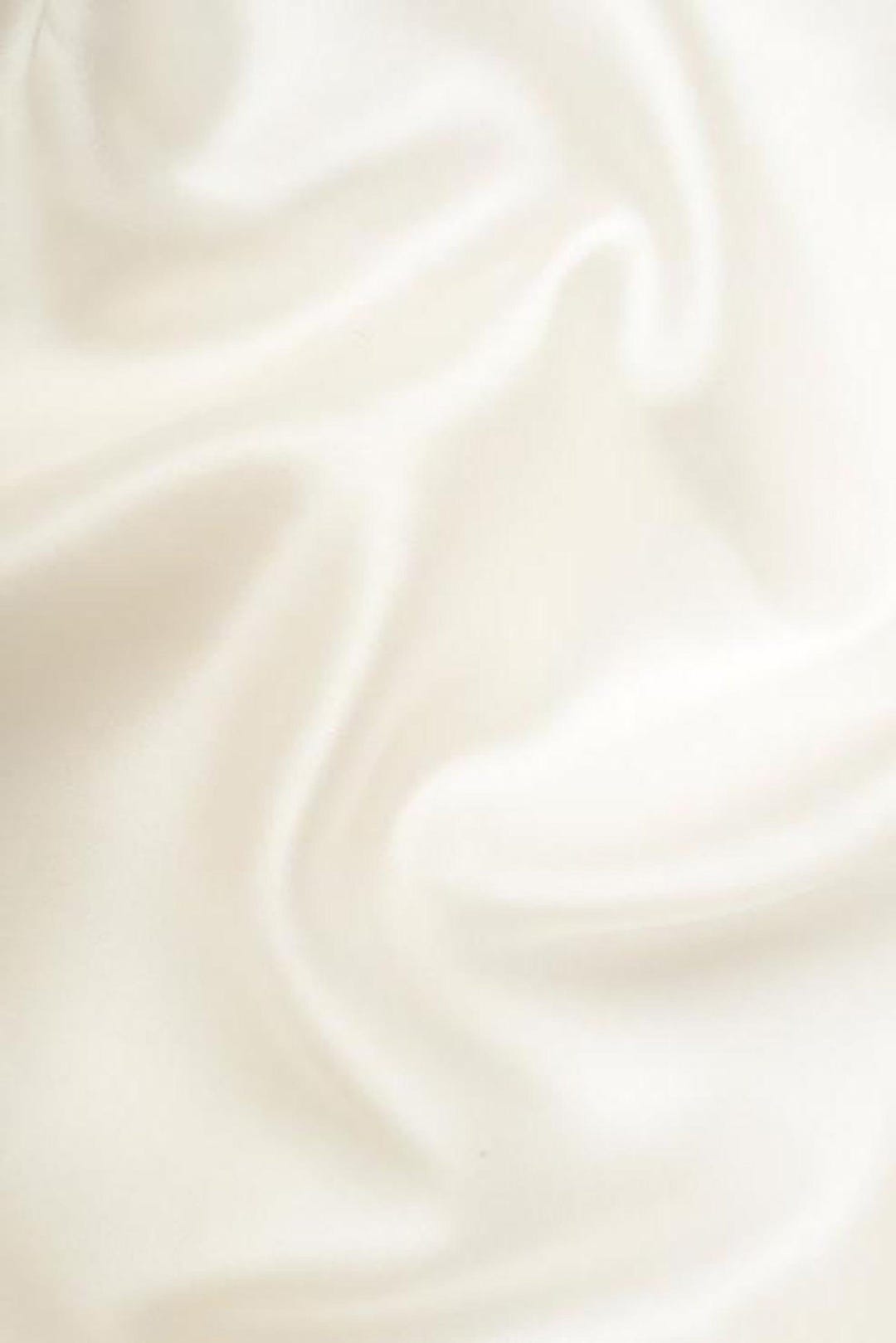 White Heavy Silk Charmeuse main image 0