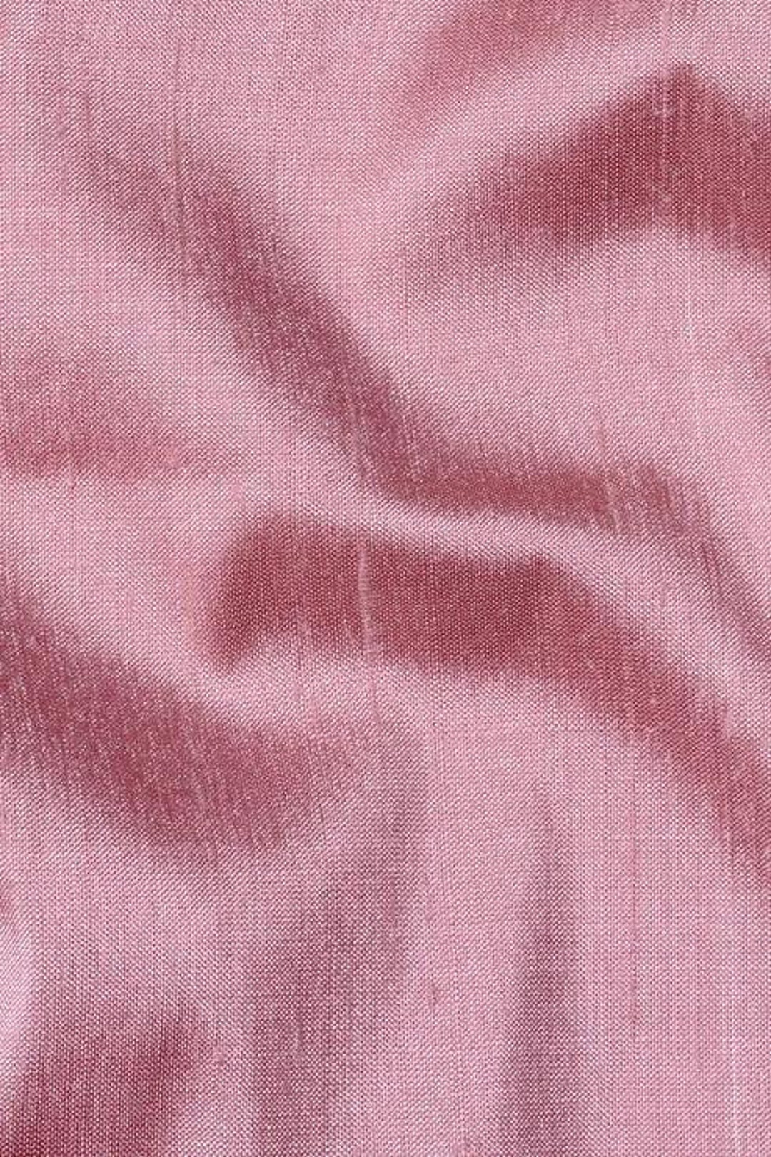 Raspberry Rose Pink Silk Shantung 54