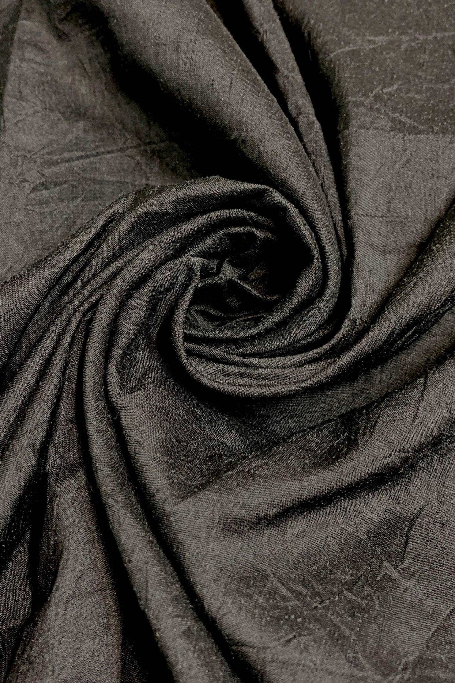 Clay Marble Crushed Silk Dupion Fabric main image 1